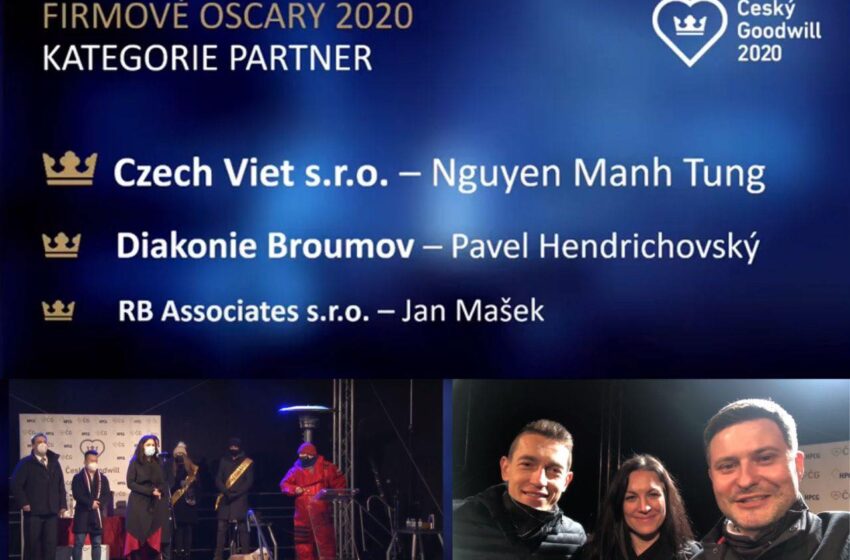  Slavíme úspěch na letošních cenách Český Goodwill 2020