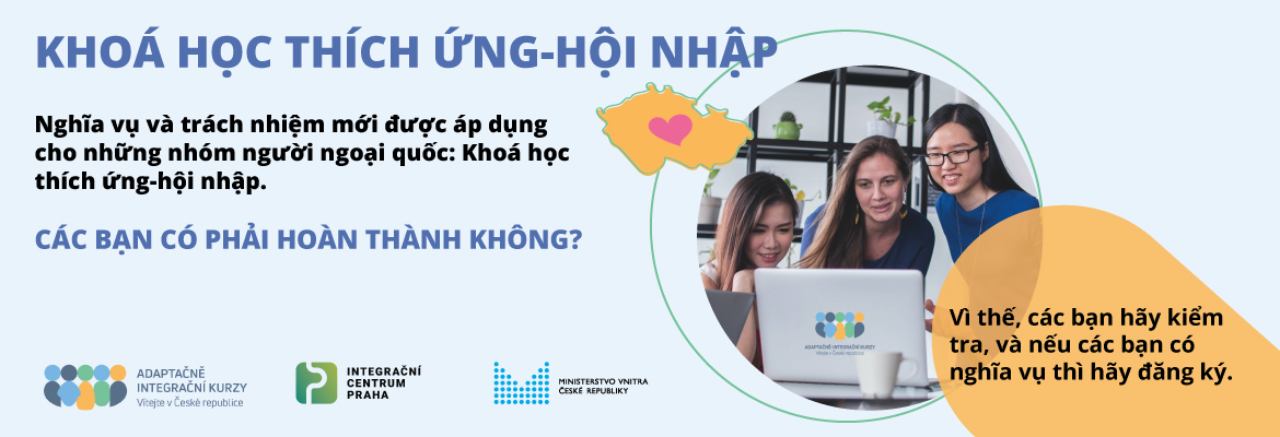 Tham gia khóa học Thích ứng-hội nhập bắt buộc tại Trung tâm hội nhập Praha Tham gia khóa học Thích ứng-hội nhập bắt buộc tại Trung tâm hội nhập Praha