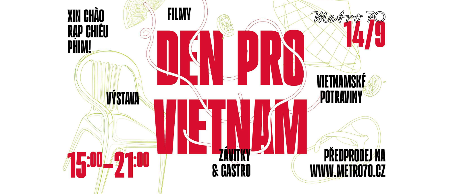 Prostějov hostí Den pro Vietnam – Xin chào rạp chiếu phim!